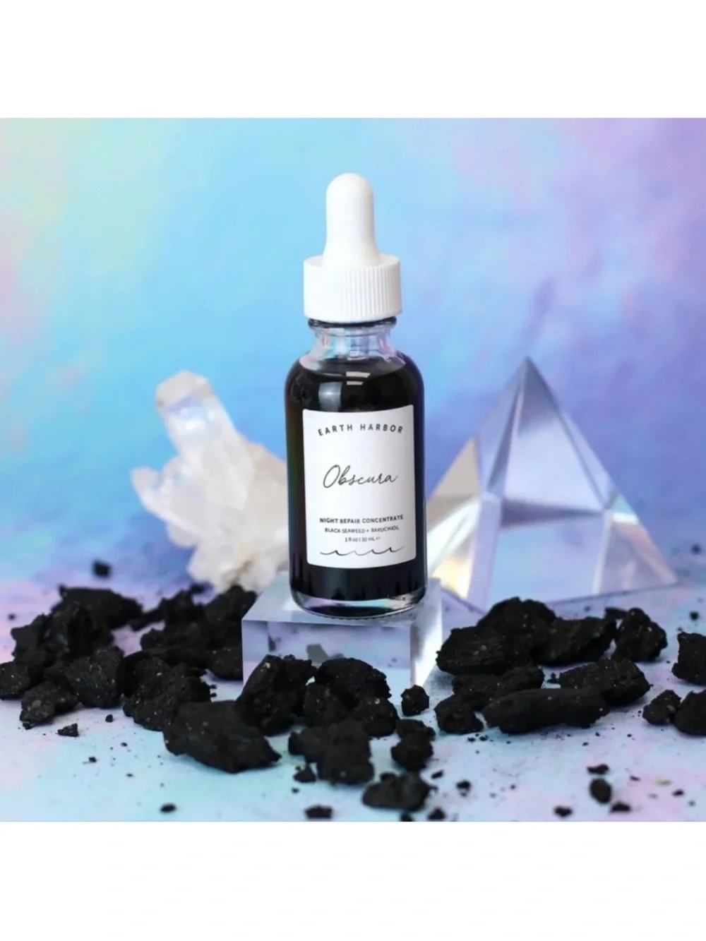 NWT Earth Harbor Obscura Night Repair Concentrate Bakuchiol 1 oz